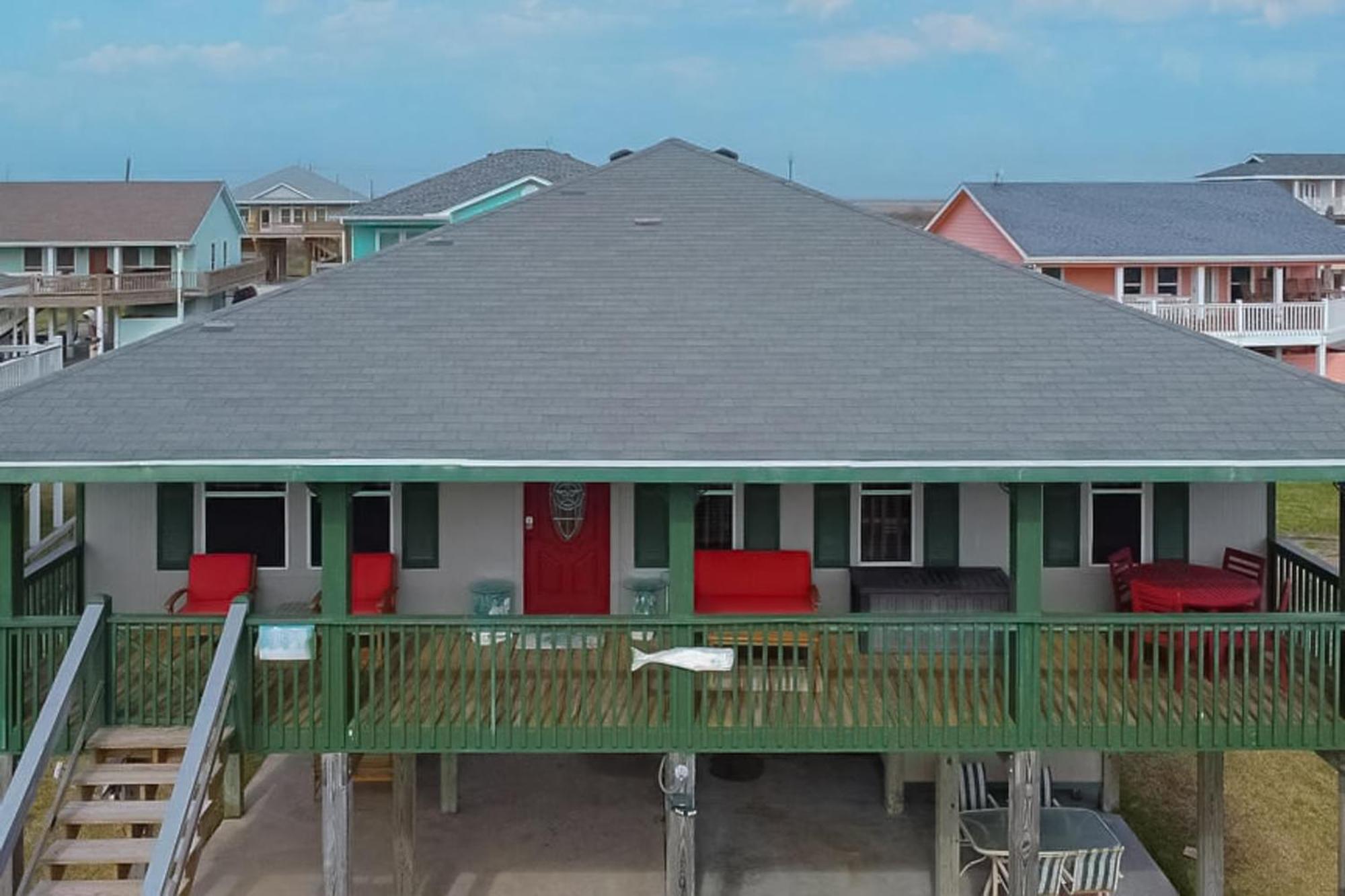 Villa Escape From The Storm Bolivar Peninsula Exterior foto